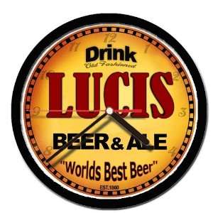  LUCIS beer and ale cerveza wall clock: Everything Else