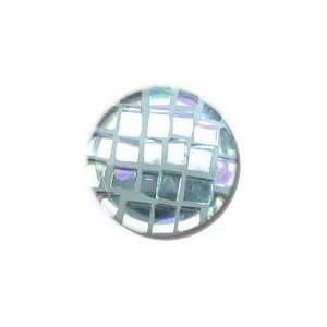    ABR1RB1, Round 1 Diameter Glass Knob, Square Cuts