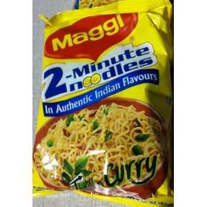 Minute Noodles Thrilling Curry Maggi Grocery & Gourmet Food