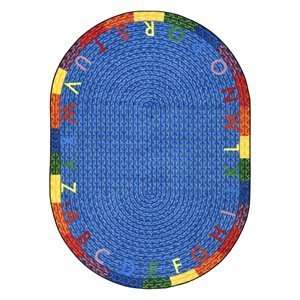  Joy Carpets Alphabet Braid© Multi   5 4 x 7 8