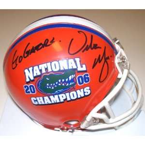   Championship Logo Mini Helmet with GO GATORS inscription Everything