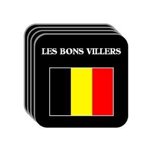  Belgium   LES BONS VILLERS Set of 4 Mini Mousepad 