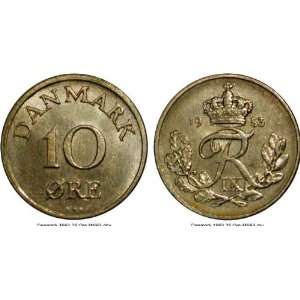   1953 Danish 10 Ore    11. 9 Million Minted: Everything Else