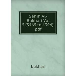  Sahih Al Bukhari Vol 5 (3465 to 4394).pdf: bukhari: Books