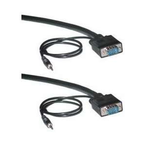 com Display / audio cable   HD 15, mini phone stereo 3.5 mm (M)   HD 