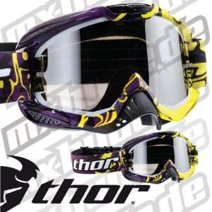  2012 THOR ALLY WRAP GOGGLES (MARBLE): Automotive