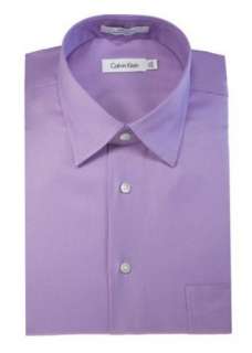  Calvin Klein Liquid Cotton Lavender Mens Shirt: Clothing