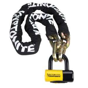   New York Fahgettaboudit Chain with Disc Lock   5 Ft./  : Automotive