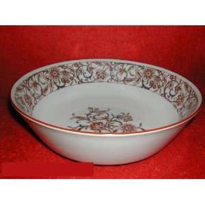  Noritake Firedance #2401 Round Vegetable