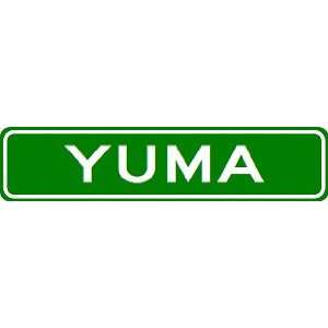  YUMA City Limit Sign   High Quality Aluminum: Sports 