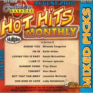 Chartbuster Karaoke CDG CB30140   Hot Hits Monthly Mixed Picks August 