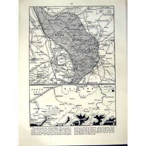  World War 1917 18 British Soldiers Ypres Map Ghent: Home 
