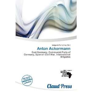  Anton Ackermann (9786200540461): Lóegaire Humphrey: Books