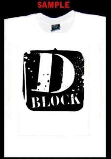 BLOCK CUSTOM T SHIRT TEE rap hip hop bloc shirt T188  