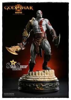 GOD OF WAR   Kratos Maquette Polystone Statue Sideshow  