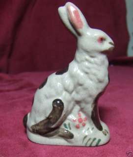Beaumont Brothers Pottery Sitting Brown Bunny Rabbit 3  