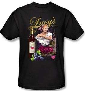   Girls SIZES I Love Lucy Crush Smash Grapes Wine TV T shirt top tee