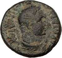 NERO 60AD Sardes in Lydia ANCIENT Roman Coin w HERCULES Rare  