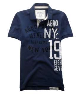 Aeropostale mens Jersey logo Polo T Shirt XS S NWT nEW  