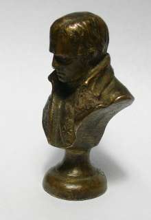 VERY RARE Napoleon Bonaparte antique bronze wax seal MR  