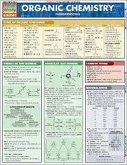 Organic Chemistry Laminate Reference Chart Fundamentals, (1572225548 