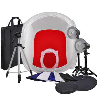 NEW PHOTO STUDIO TENT CUBE IN A LIGHT BOX TRIPOD KIT UL  