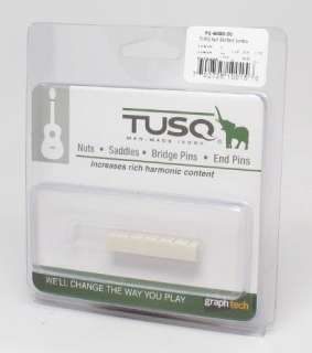 Graph Tech Slotted TUSQ Jumbo 1 3/4 Slotted Acoustic Guitar Nut PQ 