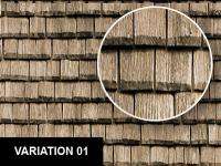 0044 Cedar Shakes Shingles Texture Sheet  