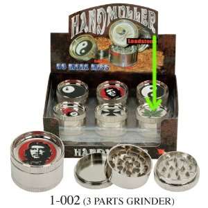  3 parts Aluminium Magnetised Polinator Herb Grinder 