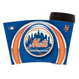  New York Mets Insulated Travel Tumbler Mug 16 oz.: Sports 