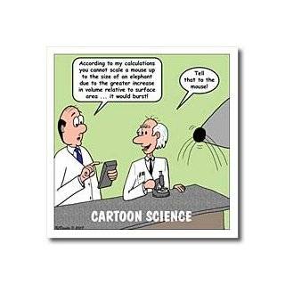 Cartoon science with mouse part 1   8x8 Iron On Heat Transfer For 