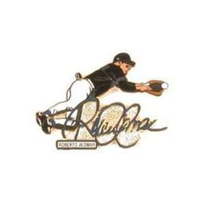    New York Mets Roberto Alomar Signature Pin: Sports & Outdoors