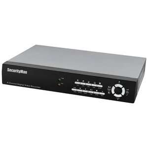  Security Man DVR 04 80 4 Channel Standalone Digital Video Recorder 