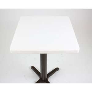  White Resin Tabletop (20 x 20 x 2): Home & Kitchen