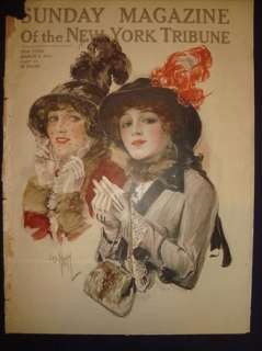 190129CQ NY TRIBUNE ART CHARLES LIVINGSTON BULL 1914  