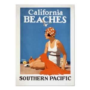 California Beaches Posters 