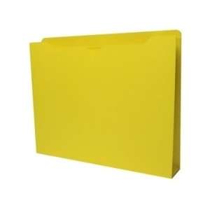    Sparco Colored File Jacket   Yellow   SPR26565
