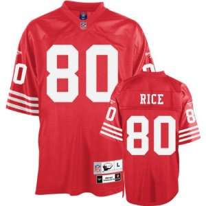  Men`s San Francisco 49ers #80 Jerry Rice Team Retired 