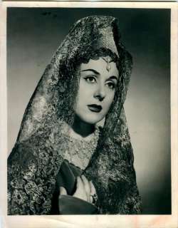 1960 Soprano Antonietta Stella Opera Singer Leonora Il Trovatore 
