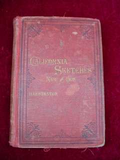1897 CALIFORNIA SKETCHES Stories/Tales New & Old Bishop Fitzgerald 