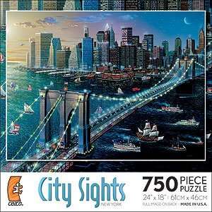  Ceaco City Sights New York Jigsaw Puzzle: Toys & Games