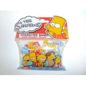   Fox the Simpsons Series 5 Tv Characters Logo Bandz Bracelets with Free