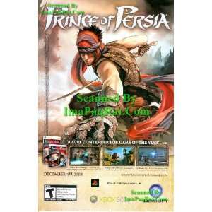  Prince of Persia Video Game Great Original Print Ad 