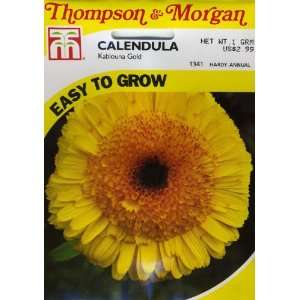 Thompson & Morgan 1341 Calendula Kablouna Gold Seed 