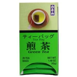  Yamamotoyama Green Tea 20 bags #4521: Kitchen & Dining
