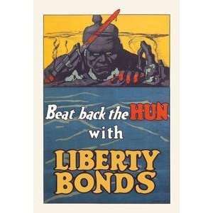    Art Beat Back The Hun With Liberty Bonds   08838 9: Home & Kitchen