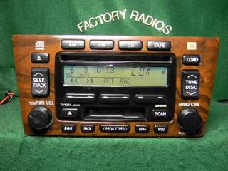   AVALON JBL 6 CD Changer Cassette Tape Radio 86120 AC130 Warranty
