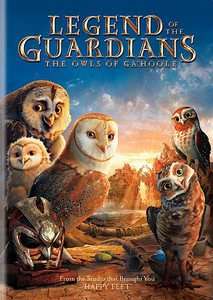 Legend of the Guardians The Owls Of GaHoole DVD, 2010 883929106592 
