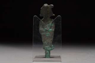 large and rare Ancient Egyptian bronze figure of Osiris, dating to 