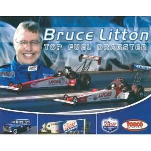   2006 Bruce Litton Lucas Oil NHRA drag racing postcard: Everything Else